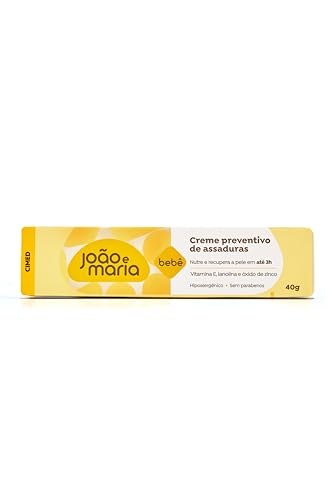 ➡️ Creme para Assadura João e Maria 40g
✅ Preço: R$10,52
Marque recorrência, só cancelar depois
🛒