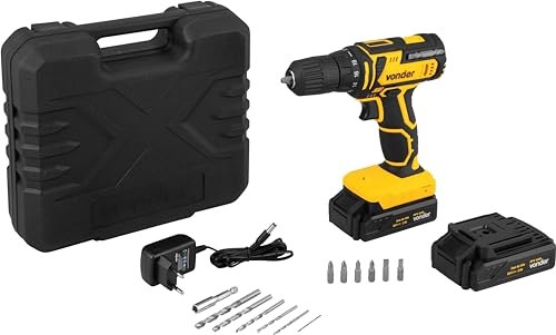 ➡️ Vonder, Parafusadeira/Furadeira bateria 20V PFV020 com 18 posições
✅ R$ 291 😱😱
🛒