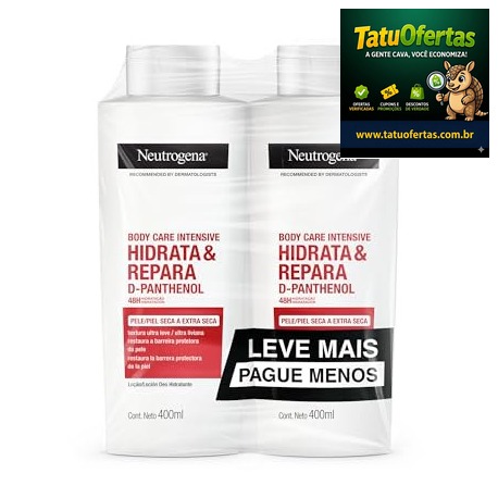 🔵 Neutrogena Hidratante Corporal Body Care Intensive Hidrat