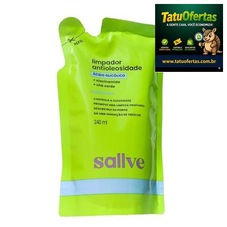 🔵 Sallve Refil Limpador Facial Antioleosidade 240ml | Amazon
🛒 GARANTA JÁ
🔗
❌ R$ 39,90
🔄 R$ 26,8